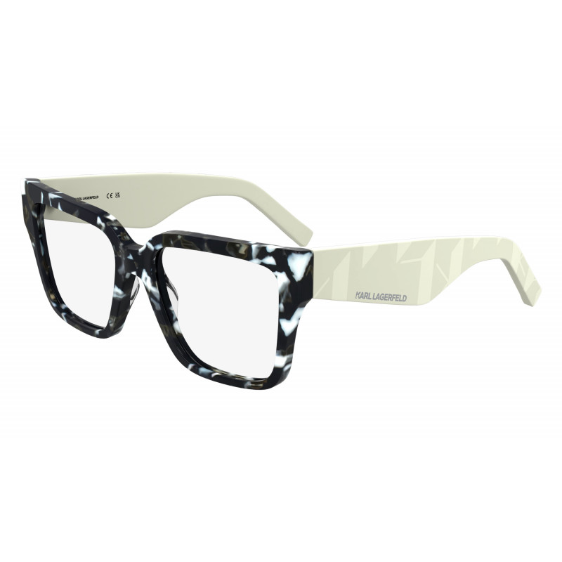 Eyeglasses KARL LAGERFELD KL 6201 016 Marble Black Eyeglasses KARL LAGERFELD KL 6201 016 Marble Black