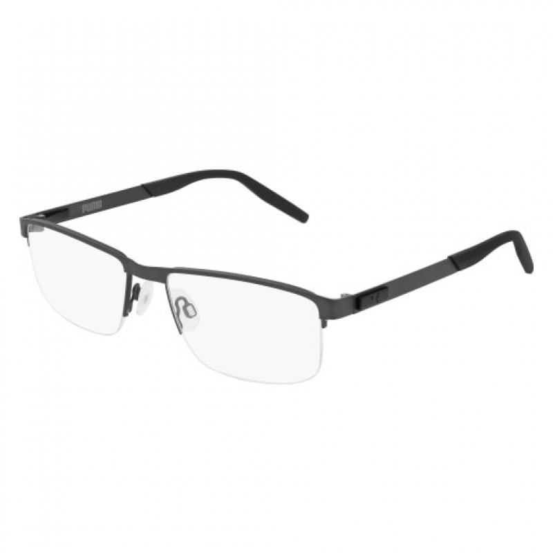 Eyeglasses Puma PU 0255 O- 001 Gunmetal / Transparent Eyeglasses Puma PU 0255 O- 001 Gunmetal / Transparent