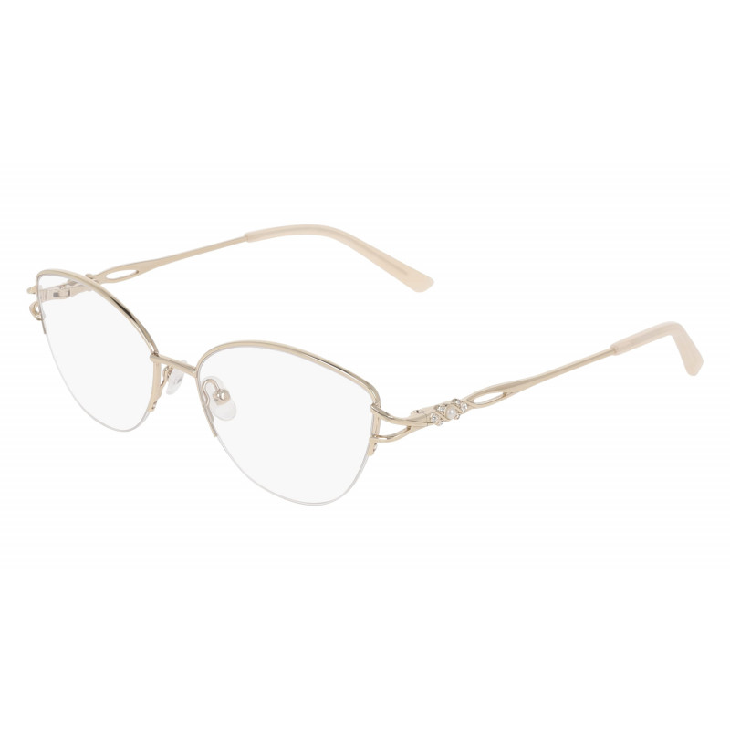 Eyeglasses MARCHON TRES JOLIE 213 710 Light Gold Eyeglasses MARCHON TRES JOLIE 213 710 Light Gold
