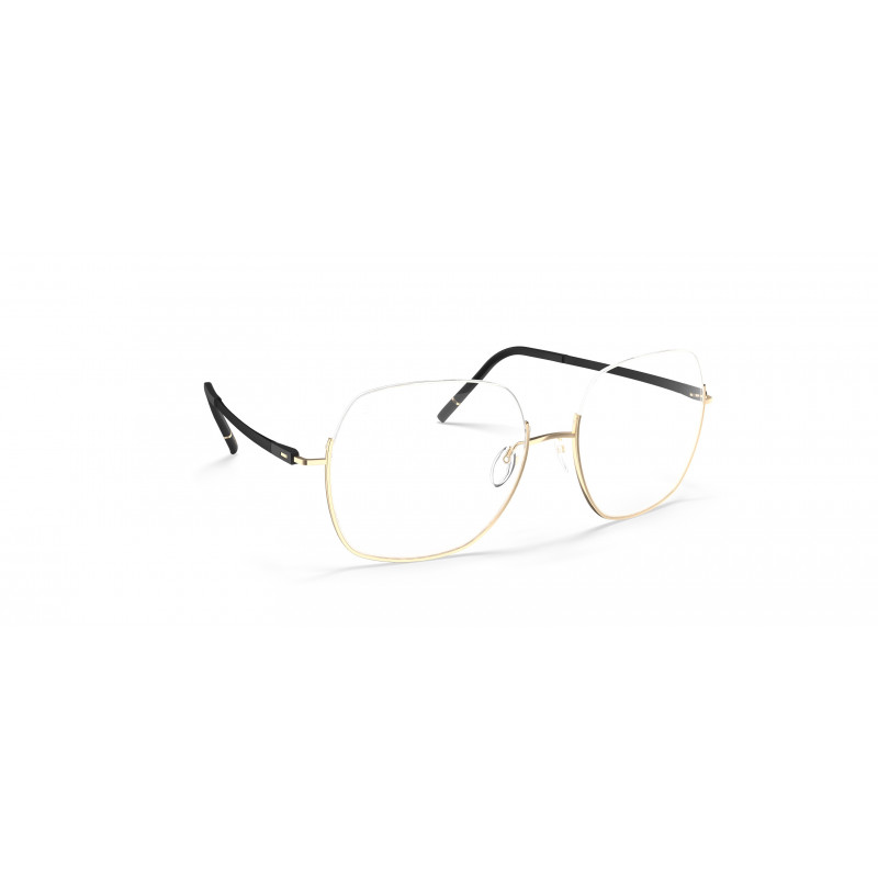 Eyeglasses Silhouette Dynamic Dawn Nylor 4566 7580 Golden Black Eyeglasses Silhouette Dynamic Dawn Nylor 4566 7580 Golden Black