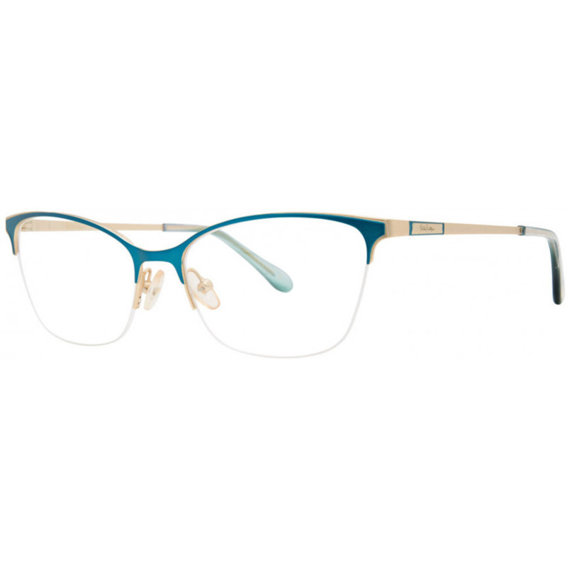 Eyeglasses Lilly Pulitzer Garcelle Teal Eyeglasses Lilly Pulitzer Garcelle Teal