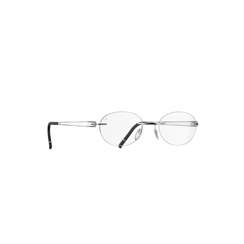 Eyeglasses Silhouette The Sky Demo Rimless 5600 7000 Clear Crystal 48mm