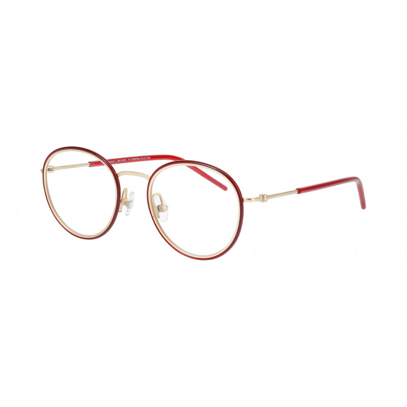 Eyeglasses Pro-design Denmark GROOVE 1 4021 Red Medium Matt / Nosepad Eyeglasses Pro-design Denmark GROOVE 1 4021 Red Medium Matt / Nosepad