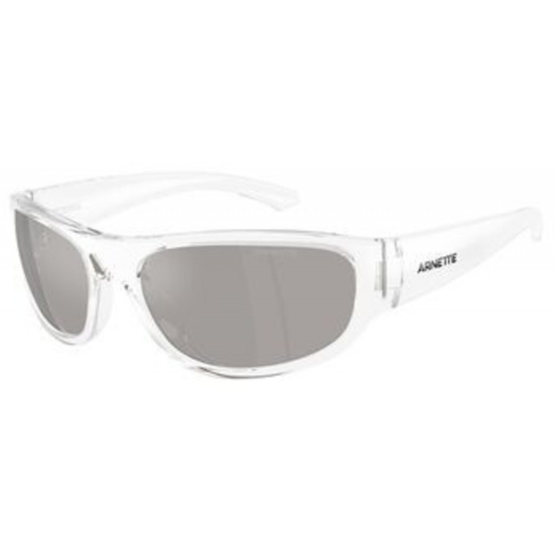 Sunglasses Arnette AN 4361 27556G Crystal / Light Grey Mirror Silver Policarbonate Standard 61mm