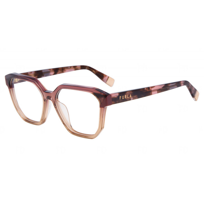 Sunglasses Furla VFUB 58 V 06b1 Pink Grad. Brown 52mm