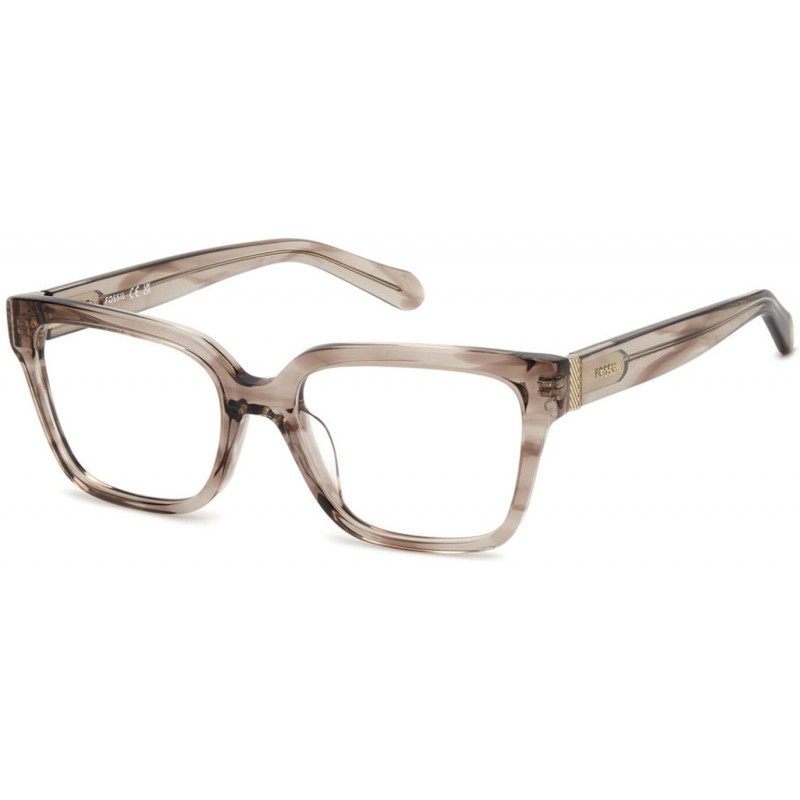 Eyeglasses Fossil FOS 7189 HR3 Beige Horn 52mm