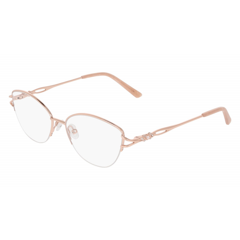 Eyeglasses MARCHON TRES JOLIE 213 770 Rose Gold Eyeglasses MARCHON TRES JOLIE 213 770 Rose Gold