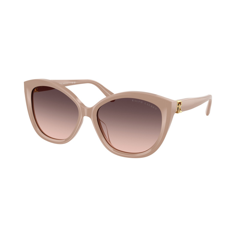 Sunglasses Ralph Lauren RL 8225 U 6218U8 Solid Nude / Grey Pink Gradient Polyamide Standard 57mm