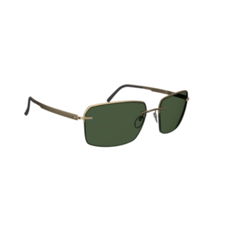 Sunglasses Silhouette Croisette Club 8725 7620 Gold/Brown Sunglasses Silhouette Croisette Club 8725 7620 Gold/Brown