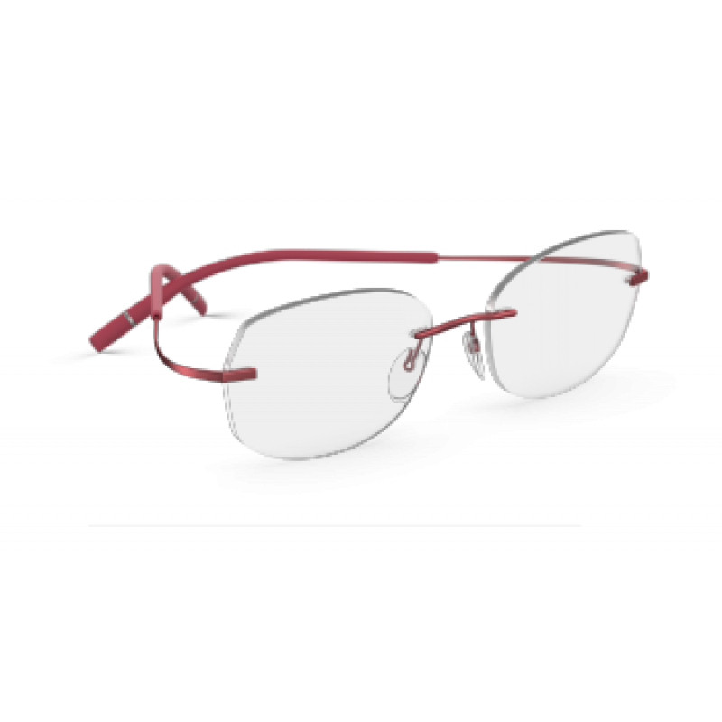 Eyeglasses Silhouette TMA - The Icon II ( 5541 ) 3040 Carnelian Red Eyeglasses Silhouette TMA - The Icon II ( 5541 ) 3040 Carnelian Red