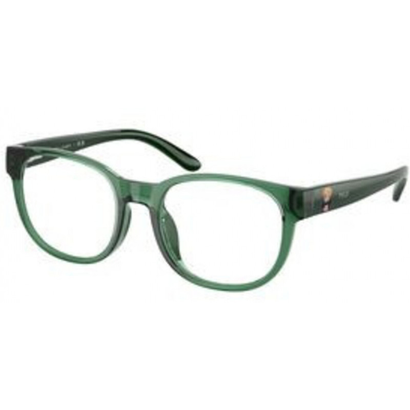 Eyeglasses Polo Prep PP 8549 U 6312 Shiny Transparent Green / Demo Lens 45mm