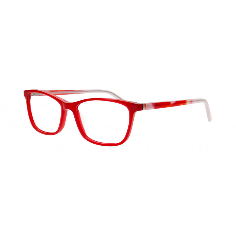 Eyeglasses Pro-design Denmark Model 3655 4022 Red Medium Shiny / Nosepad Eyeglasses Pro-design Denmark Model 3655 4022 Red Medium Shiny / Nosepad