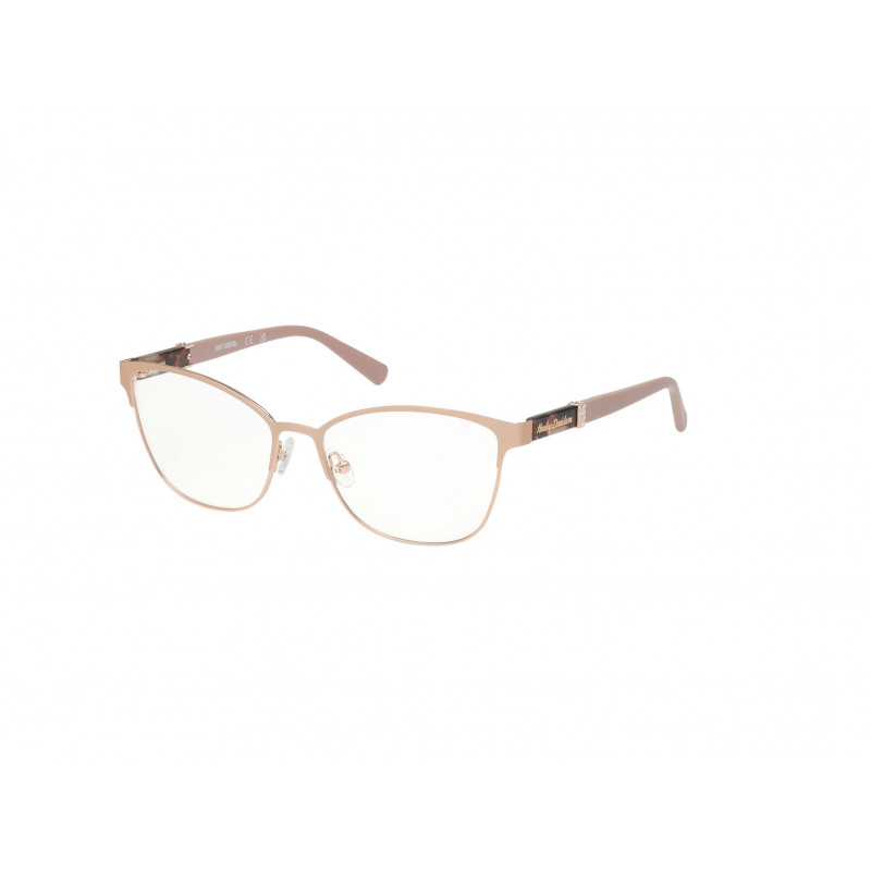 Eyeglasses Harley-Davidson HD 50058 028 Matte Rose Gold / Pink/Havana Eyeglasses Harley-Davidson HD 50058 028 Matte Rose Gold / Pink/Havana