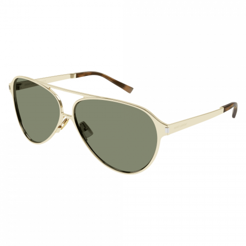 Sunglasses Saint Laurent SL 734 - 004 Gold / Green Sunglasses Saint Laurent SL 734 - 004 Gold / Green