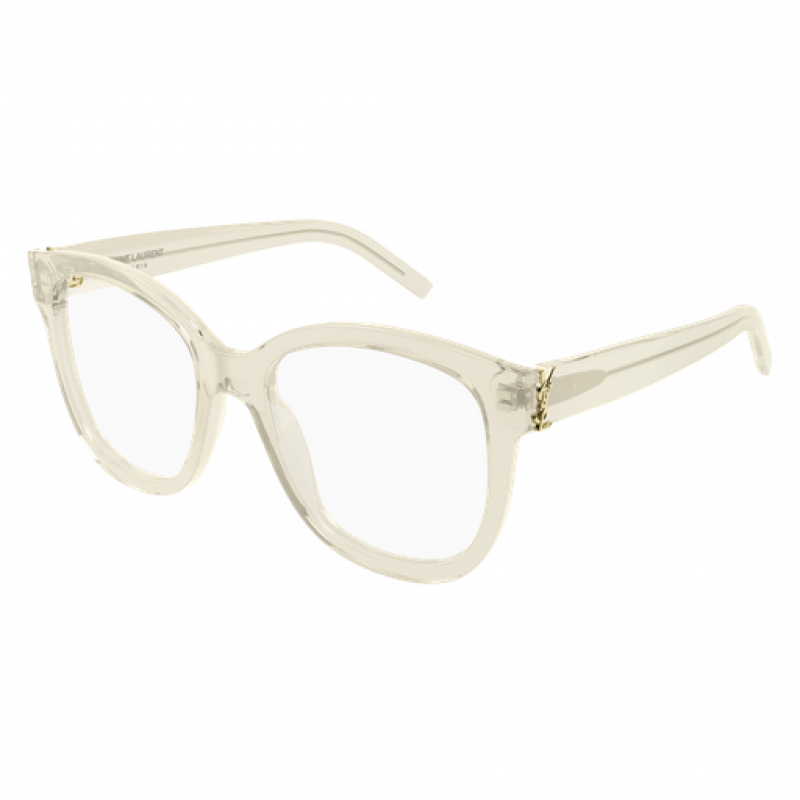 Eyeglasses Saint Laurent SL M 97 - 009 Yellow / Transparent 54mm