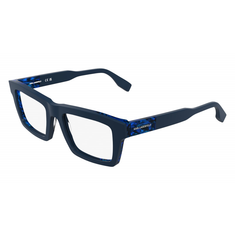 Eyeglasses KARL LAGERFELD KL 6218 434 Blue/Marble Blue 54mm