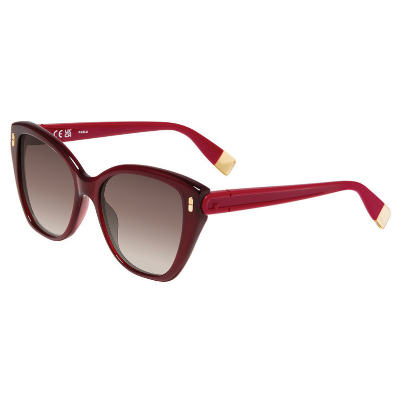 Sunglasses Furla SFUB 11 0acq Opal Raspberry 54mm