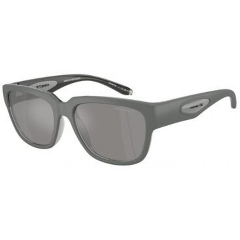 Sunglasses Arnette AN 4366 3009Z3 Dark Grey/Transparent Grey / Mirror Silver 80 Polar Policarbonate Polarized 56mm