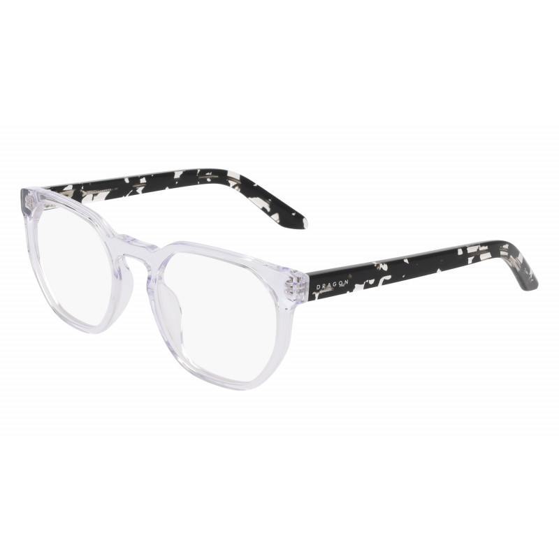 Eyeglasses DRAGON DR 2061 971 Crystal/Black Crystal Tortoise 51mm