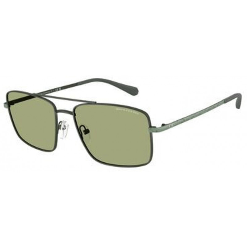 Sunglasses Armani Exchange AX 2054 S 612682 Matte Dark Green / Policarbonate Standard 57mm