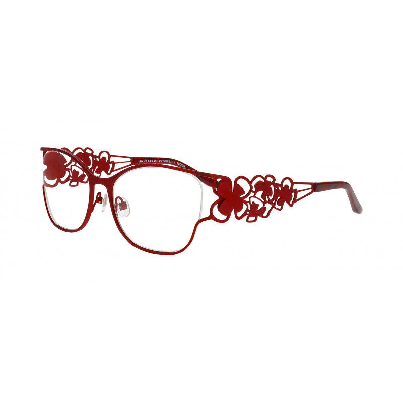 Eyeglasses Pro-design Denmark IRIS 2 4021 Red Medium Matt / Nosepad Eyeglasses Pro-design Denmark IRIS 2 4021 Red Medium Matt / Nosepad