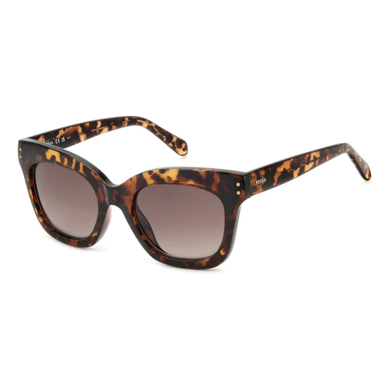 Sunglasses Fossil FOS 3153 /G/S 86HA Ha Brown Shaded Sunglasses Fossil FOS 3153 /G/S 86HA Ha Brown Shaded