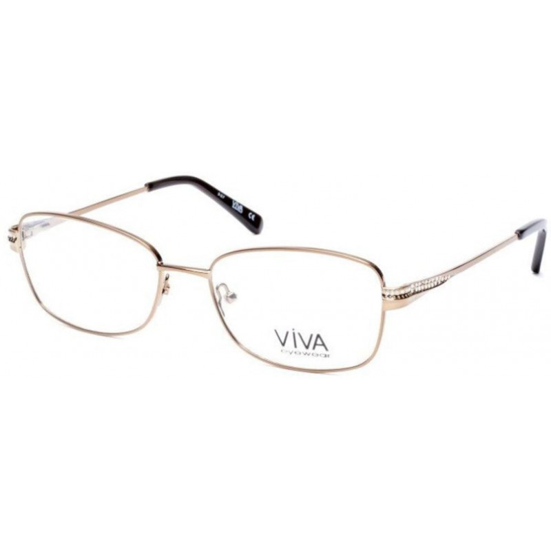Eyeglasses Viva VV 4511 045 Shiny Pale Gold / 53mm