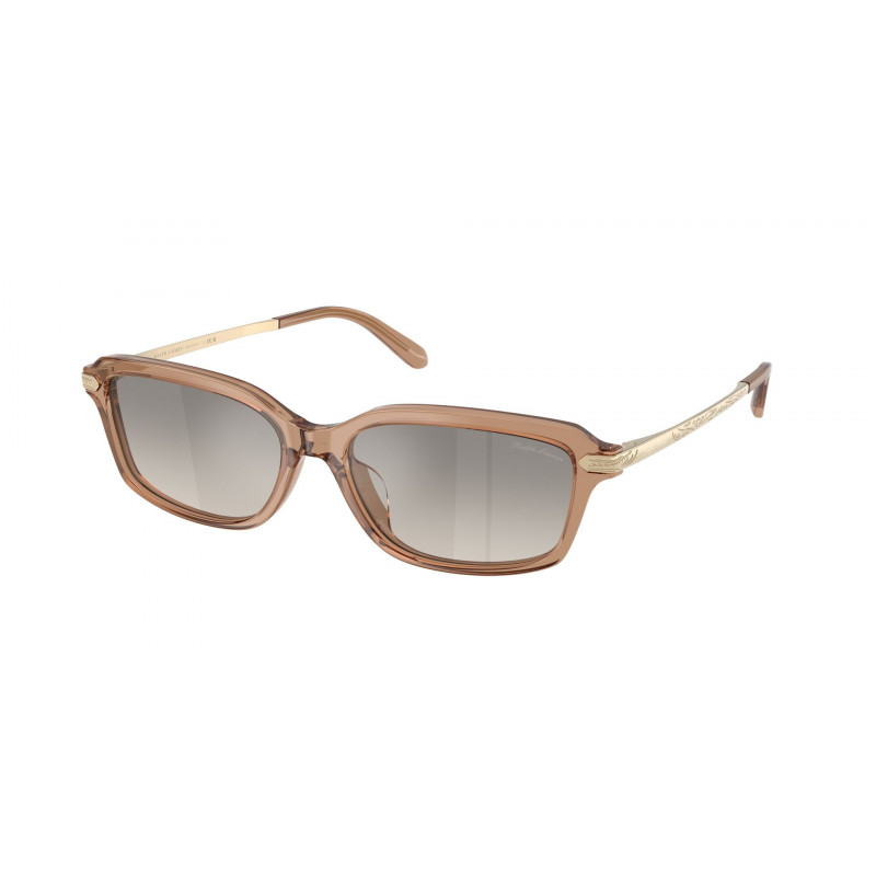 Sunglasses Ralph Lauren RL 8245 U 637708 Transparent Dusty Brown / Grey Gradient Flash Polyamide Standard 55mm