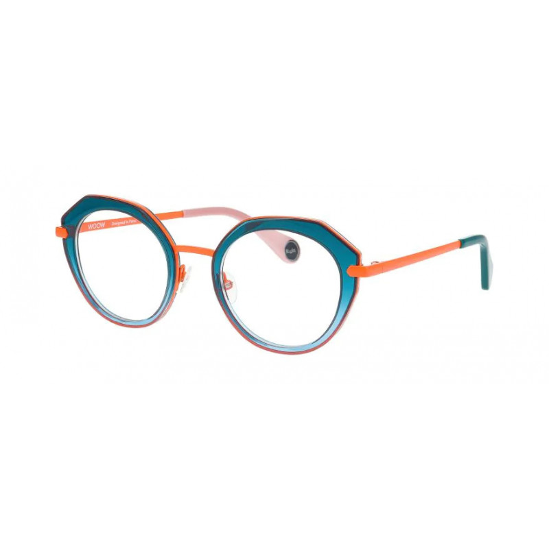 Eyeglasses WOOW LEFT RIGHT 1 0133 Blue / Nosepads 49mm