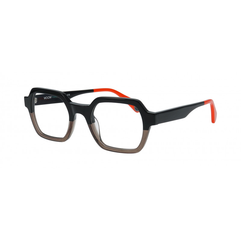 Eyeglasses WOOW GAME OVER 1 3093 Gradient Straight Black Grey Eyeglasses WOOW GAME OVER 1 3093 Gradient Straight Black Grey