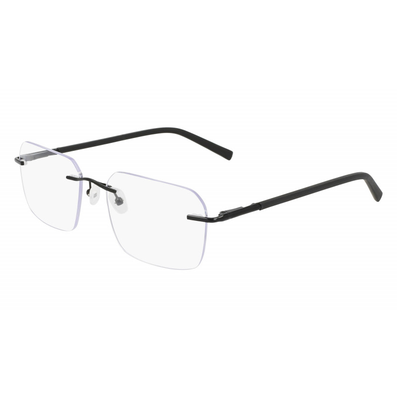 Eyeglasses MARCHON AIRLOCK SLATE 203 001 Satin Black