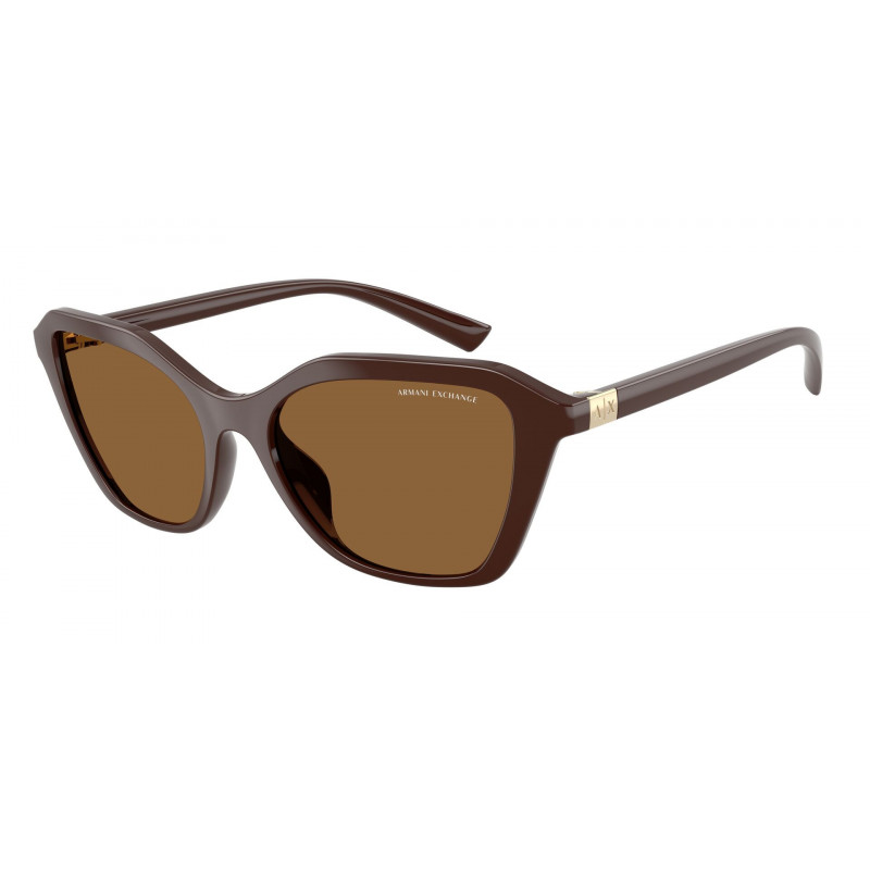 Sunglasses Armani Exchange AX 4173 SU 841473 Shiny Brown / Policarbonate Standard 56mm