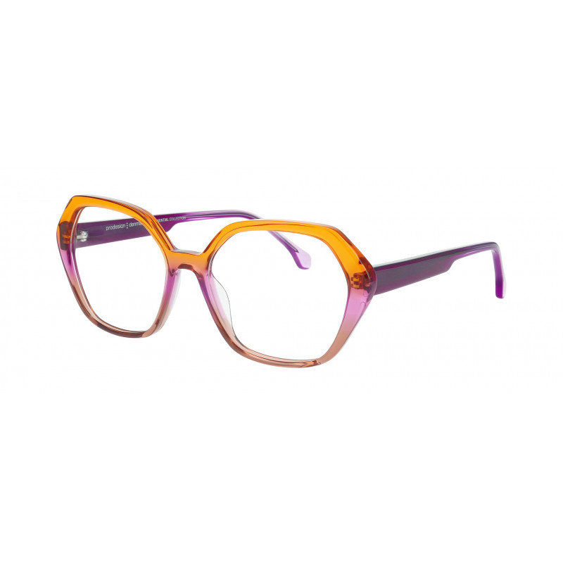 Eyeglasses Pro-design Denmark AURORA 3 4545 Orange Gradiant Transparent / Nosepad 54mm