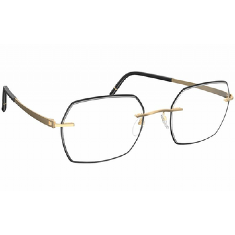 Eyeglasses Silhouette Momentum Select ( 5552 ) 7520 Gold/Black Eyeglasses Silhouette Momentum Select ( 5552 ) 7520 Gold/Black