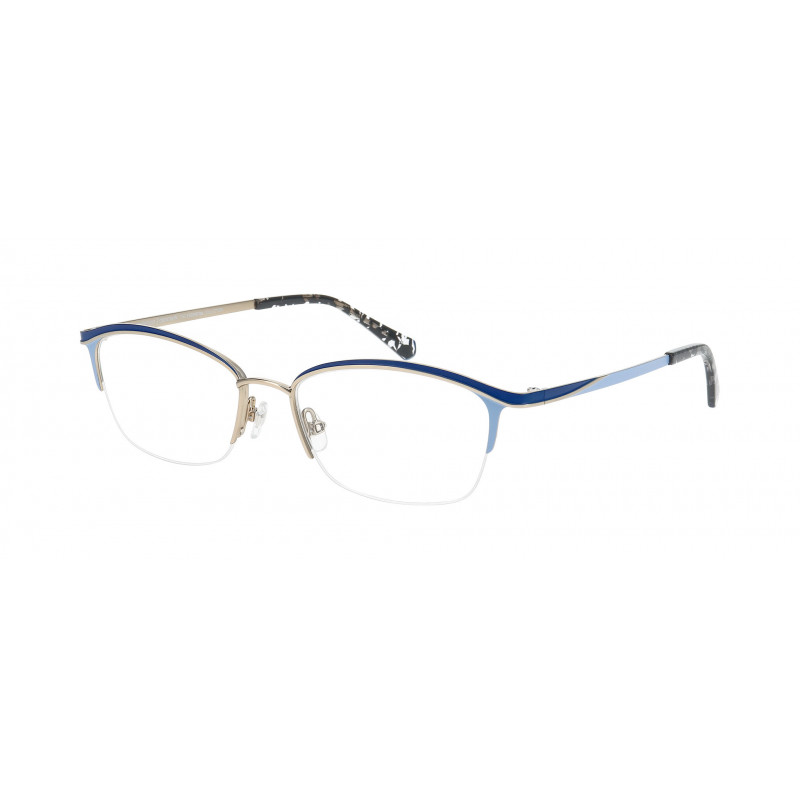 Eyeglasses Pro-design Denmark LASH 2 9021 Blue Medium Matt / Nosepad 53mm