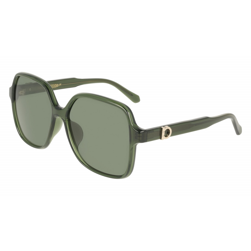 Sunglasses FERRAGAMO SF 2069 SELB 317 Transparent Green Sunglasses FERRAGAMO SF 2069 SELB 317 Transparent Green
