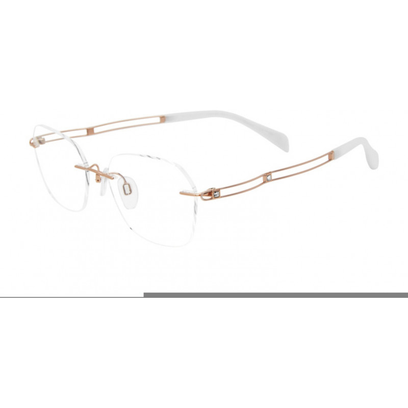 Eyeglasses Line Art 2168 Rose Gold RG Eyeglasses Line Art 2168 Rose Gold RG