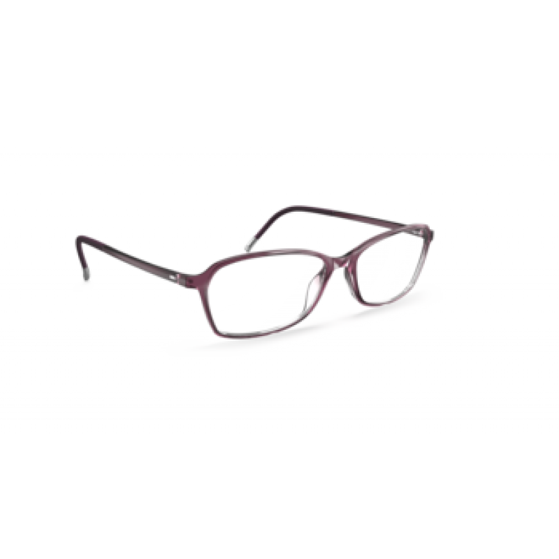 Eyeglasses Silhouette SPX Illusion Full Rim 1605 4110 Tricolore Dark Orchid