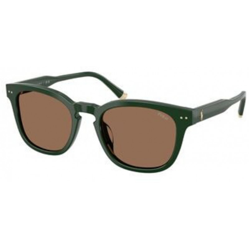 Sunglasses Polo PH 4242 U 614073 Shiny Dark Green / Brown Polyamide Standard 52mm