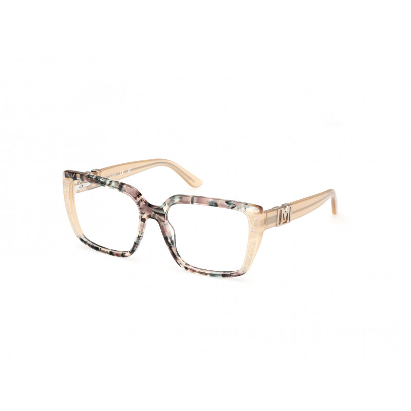Eyeglasses Guess By Marciano GM 50013 059 Beige Brown/Havana / Shiny Ivory Eyeglasses Guess By Marciano GM 50013 059 Beige Brown/Havana / Shiny Ivory