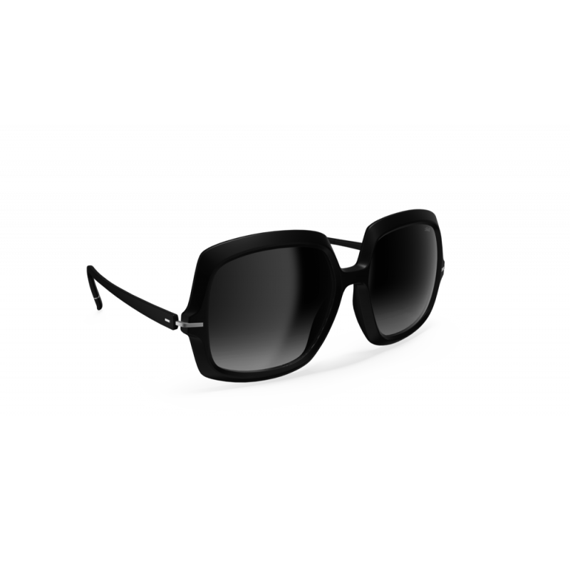 Sunglasses Silhouette Dora Two 3199 9000 Pure Black 56mm