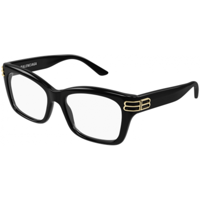 Eyeglasses Balenciaga BB 0472 O- 001 Black / Transparent 54mm