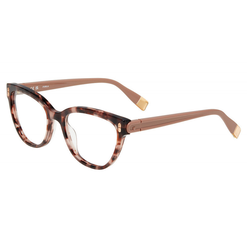Sunglasses Furla VFUA 96 0xap Brown Fantasy 53mm
