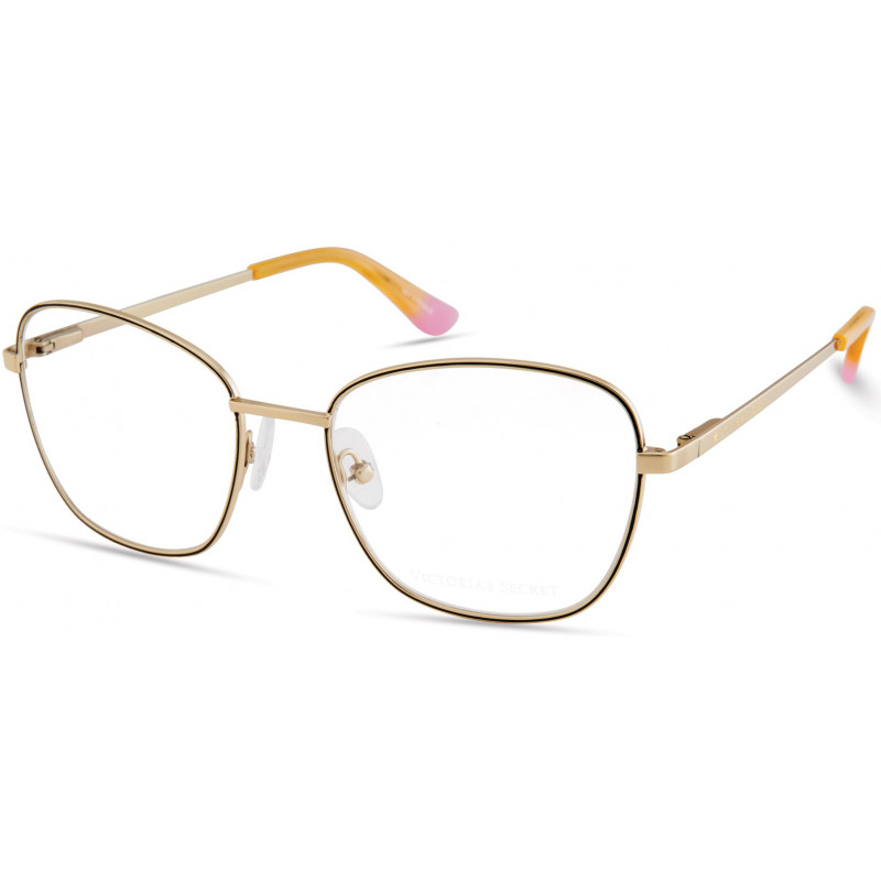 Eyeglasses Victoria's Secret VS 5021 030 Gold W/ Star On Temple Champagne Tips Eyeglasses Victoria's Secret VS 5021 030 Gold W/ Star On Temple Champagne Tips