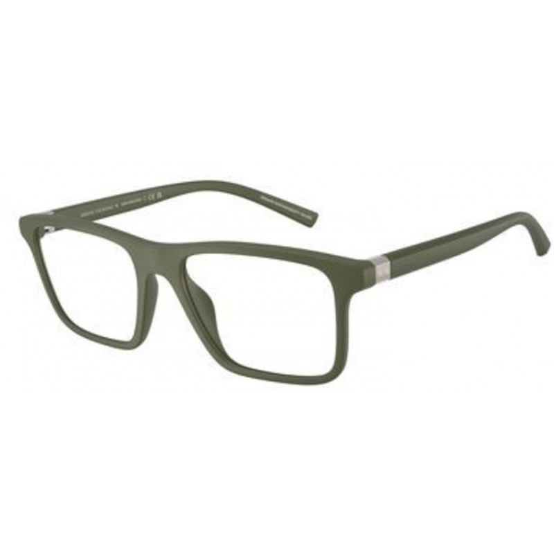 Eyeglasses Armani Exchange AX 3136 U 8301 Matte Green / Demo Lens 55mm