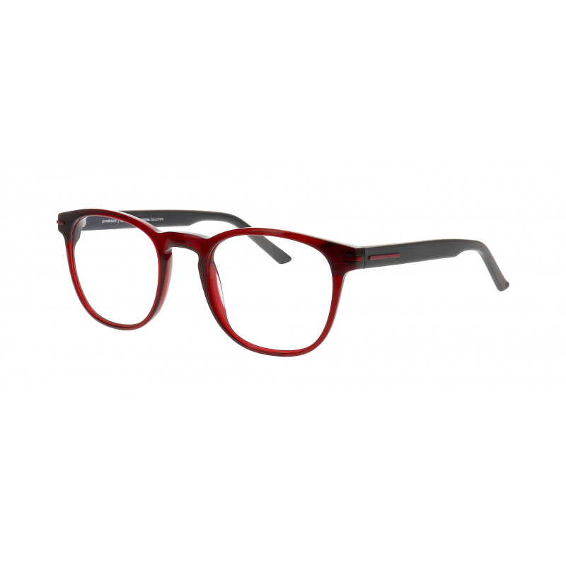 Eyeglasses Pro-design Denmark STRIKE 1 4025 Red Medium Transparent 52mm