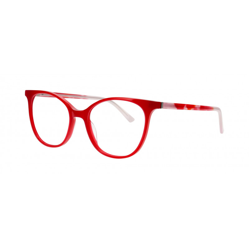 Eyeglasses Pro-design Denmark Model 3657 4022 Red Medium Shiny Eyeglasses Pro-design Denmark Model 3657 4022 Red Medium Shiny