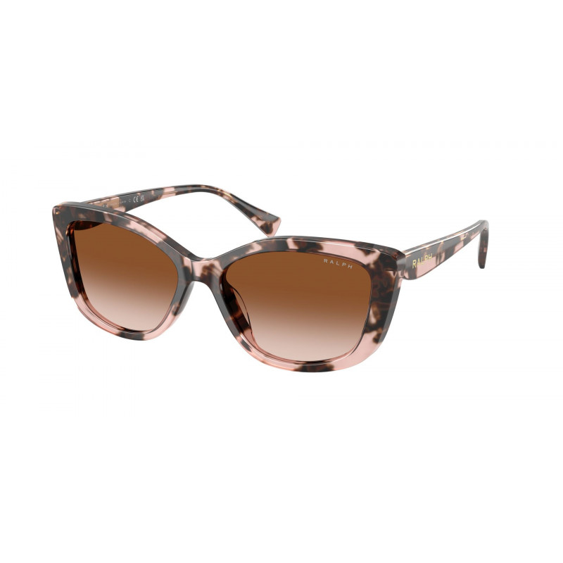 Sunglasses Ralph RA 5358 U 605813 Pink Havana / Gradient Brown Polyamide Standard 56mm