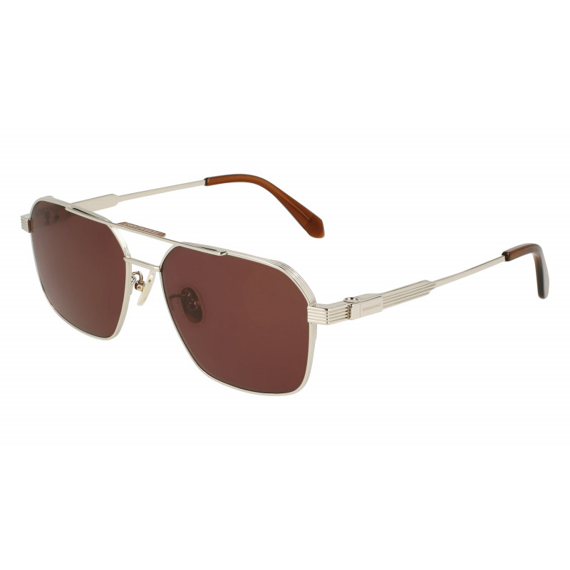 Sunglasses FERRAGAMO SF 319 SLB 712 Light Gold Sunglasses FERRAGAMO SF 319 SLB 712 Light Gold