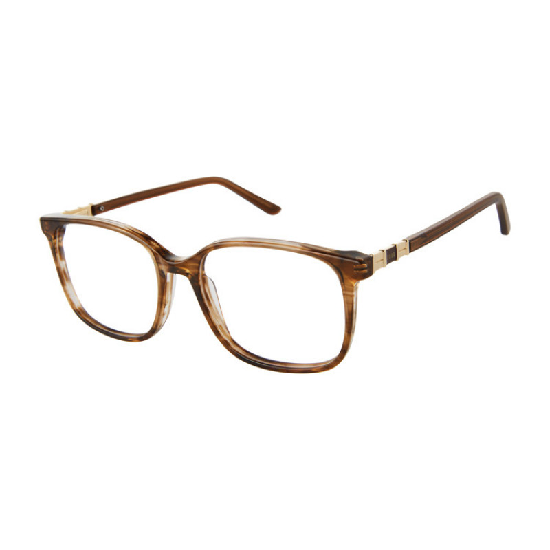 Eyeglasses Elle 13534 Brown BR 53mm